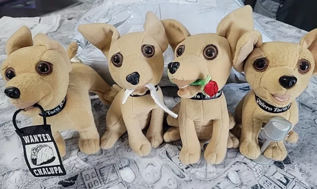 Vintage Plush Taco Bell Dogs Chihuahua