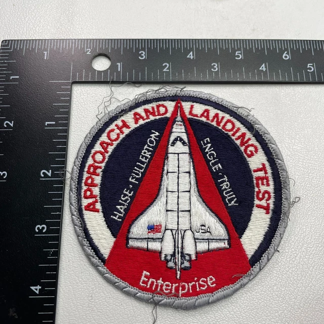 NASA Space Shuttle ENTERPRISE Approach & Landing Mission Astronaut Patch 261D
