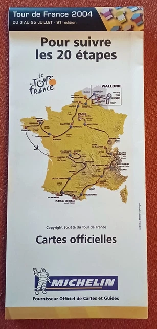 Notice bibliographique Tour de France 2004 : du 3 au 25