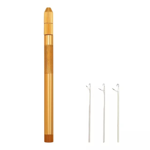 Seamless For Hair Extension Application with our 4 Piece Beading Tool Set