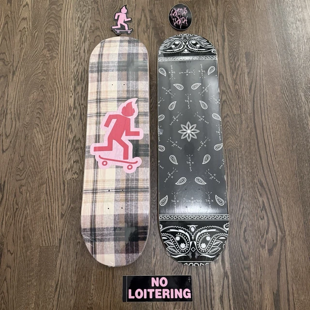 TRAVIS SCOTT CACTUS Jack Paisley Skateboard Deck 8.25