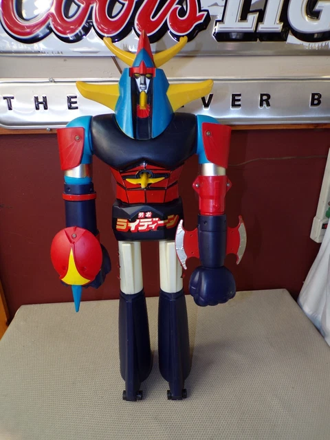 Shogun Warriors Raydeen / RAIDEN Jumbo Machinder POPY - 1st Version W/Soft Head Shogun Warriors Raydeen / RAIDEN Jumbo Machinder POPY - 1st Version W/Soft Head