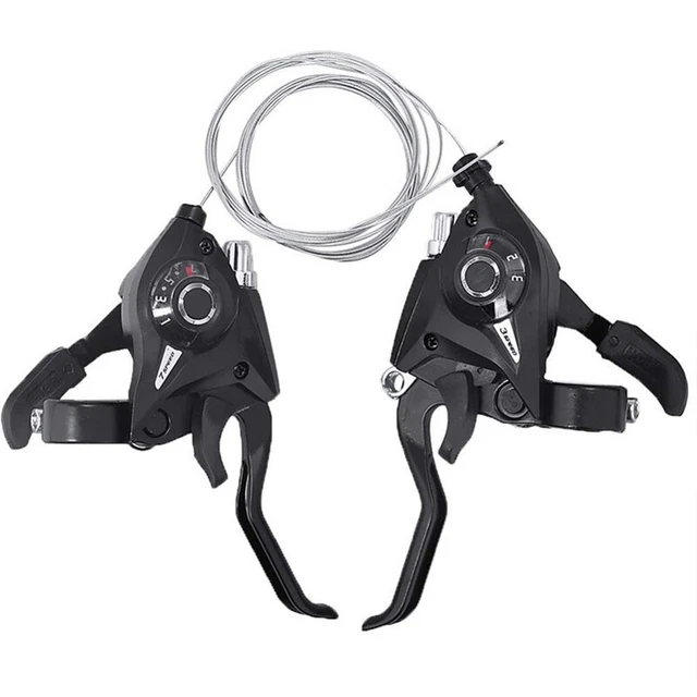 Manette Shimano Deore LX SL M569 8 Vitesses - Pour VTT Vintage - Occasion