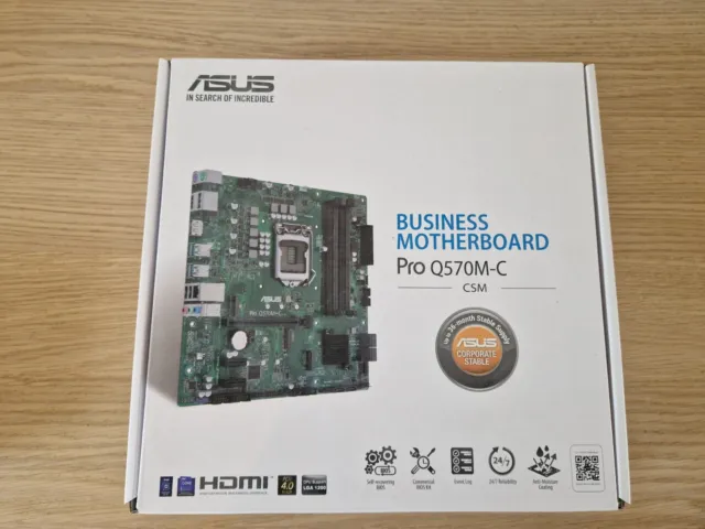 ASUS Pro Q570M-C/CSM Motherboard