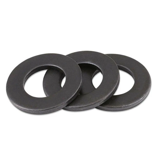 Must Have für Selbermachen Projekte 350 Stck. schwarze Nylon Unterlegscheiben f