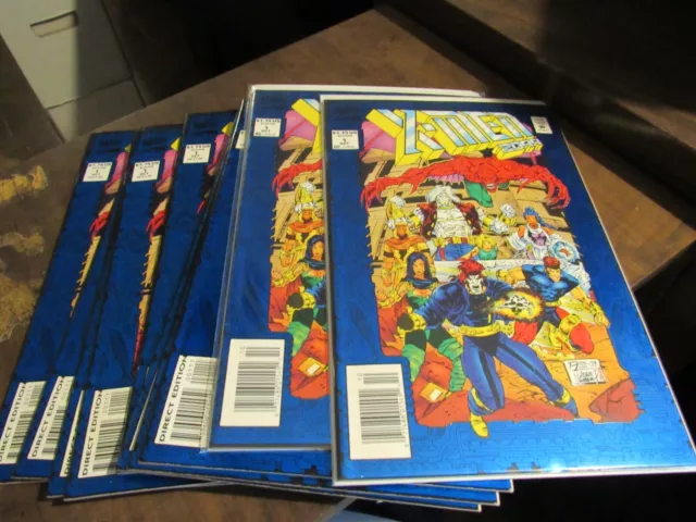Lot of 9 Copies of X-Men 2099 #1 First Marvel KEY ISSUE Comic Book NICE