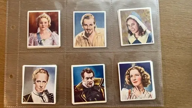 Cigarette Cards - Godfrey Phillips "Characters come to Life". Full set of 36