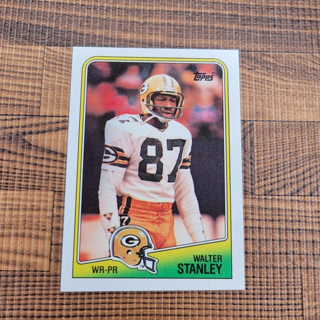 Walter Stanley Green Bay Packers Topps Card #318 MINT CONDITION 1988 Vintage