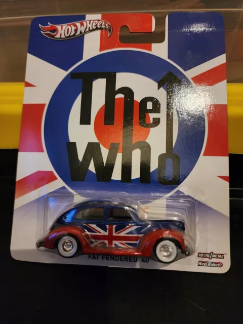 THE WHO - FAT FENDERED 40 - New 2013 Hot Wheels 1:64 Real Riders