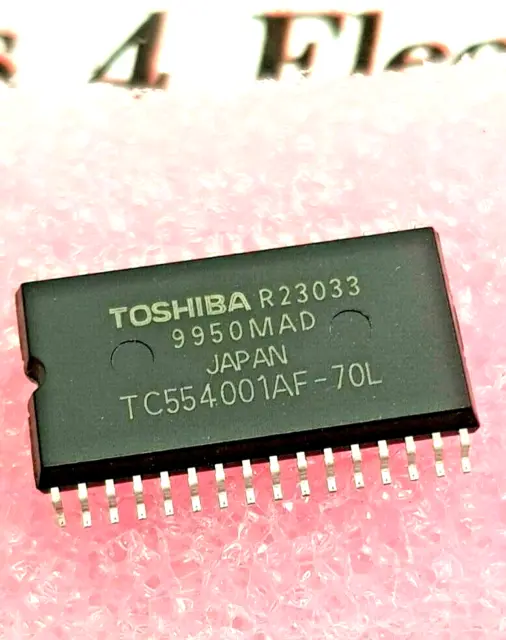 TC554001AF-70L                 Toshiba, 512k x8 / 4M SRAM 32 pin SMD