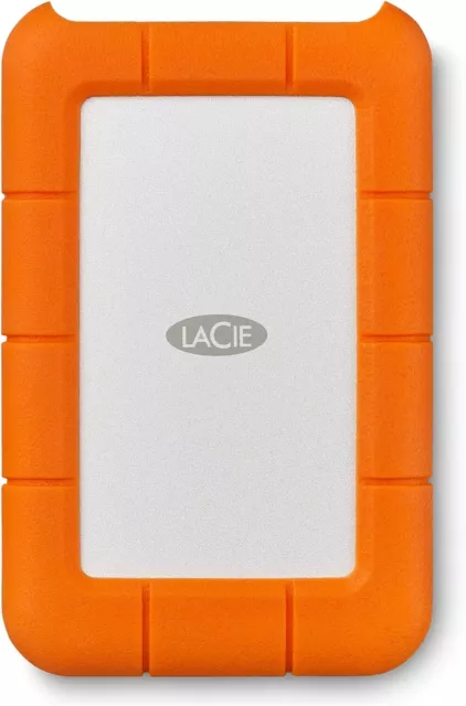 LaCie Rugged Mini, 1TB, 2.5', Portable External Hard Drive, for PC and Mac, Sho