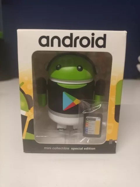 Google Android Mini Collectible Special Edition "Play Partners" Dead Zebra Rare