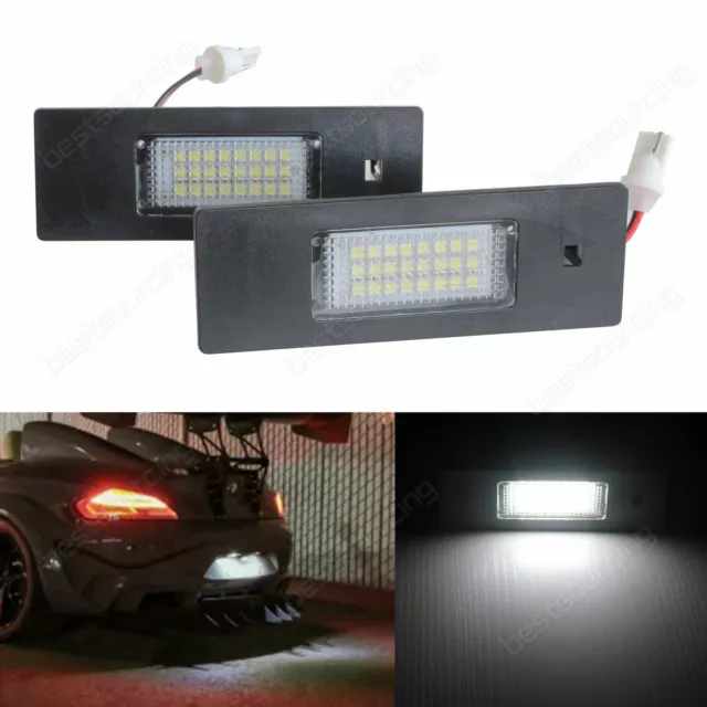 Feux Eclairage de Plaque LED BMW E63 E64 M6 E81 E87 E85 E86 E89 F06 F12 F20 F21