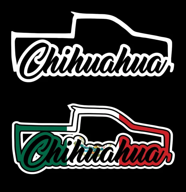 Chihuahua Decal Trokita Decal Car Window CHIH Vinyl Sticker Mexico Trucking