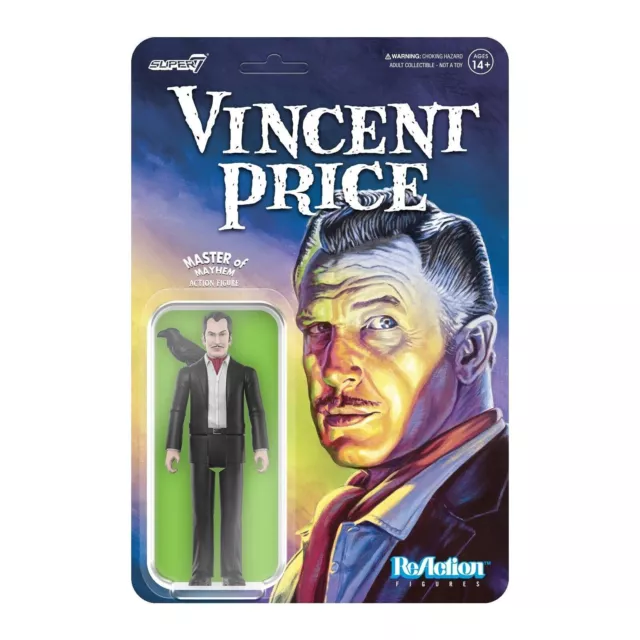 Vincent Price Master of Mayhem Super7 Reaction Figure