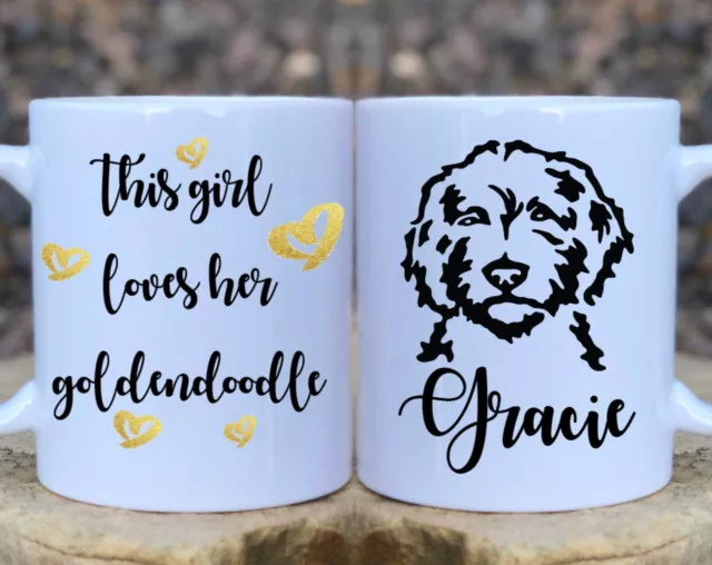 This Girl Loves Her Goldendoodle Doodle Mom Mug Doodle Mug Dog Lover Gift I Love