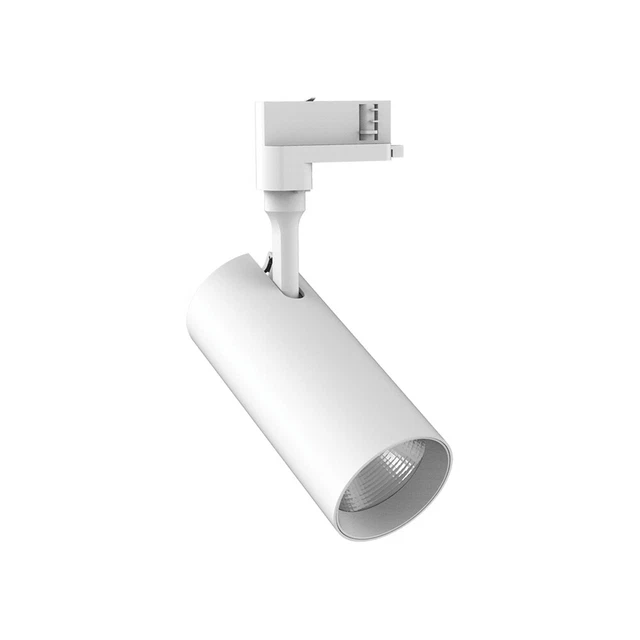 Proiettore A LED Su Rotaia Barcellona Ring 40562 - 8W, Corpo In Alluminio, Bianco