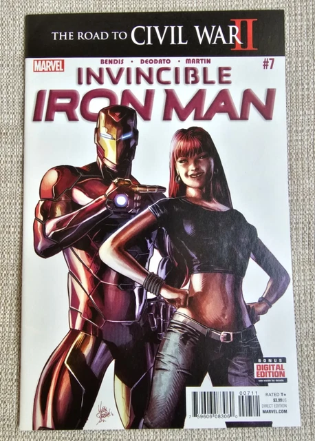 INVINCIBLE IRON MAN #7; NM; 1st print;  1st appearance Riri Williams;