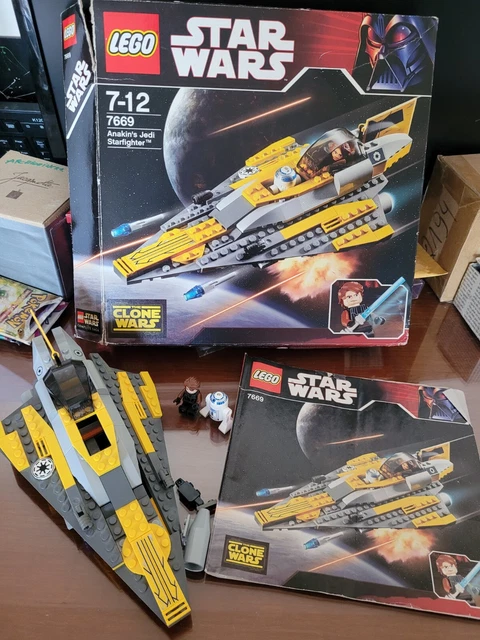 7669 LEGO STAR WARS Anakin's Jedi Starfighter 7669 Clone Wars EUR 40,00 ...