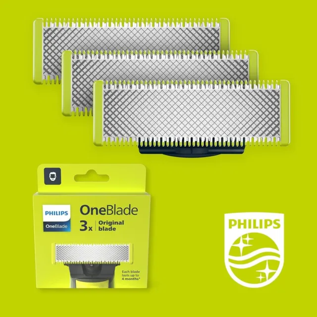 Ersatzklingen Elektrorasierer Philips OneBlade Ersatzklingen QP230/50 3er pack
