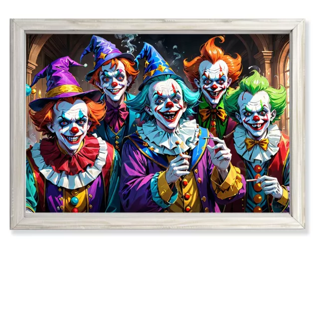 A3+ Original Art Print  "Sinister Clown Syndrome" -  Limited To 5 Pieces Only