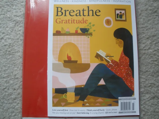 Breathe Gratitude Wellness Kindness Mindfulness Inspiration NEW