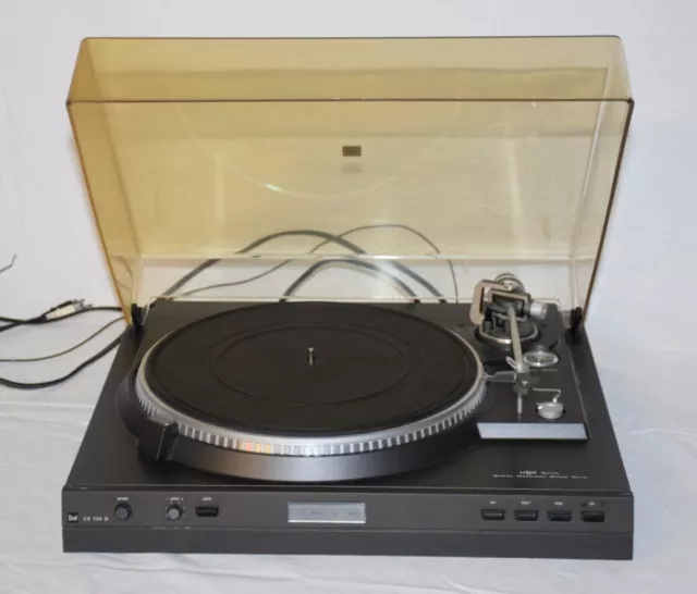 DUAL CS 728 Q Schallplattenspieler Quartz Electronic Direct Drive Turntable