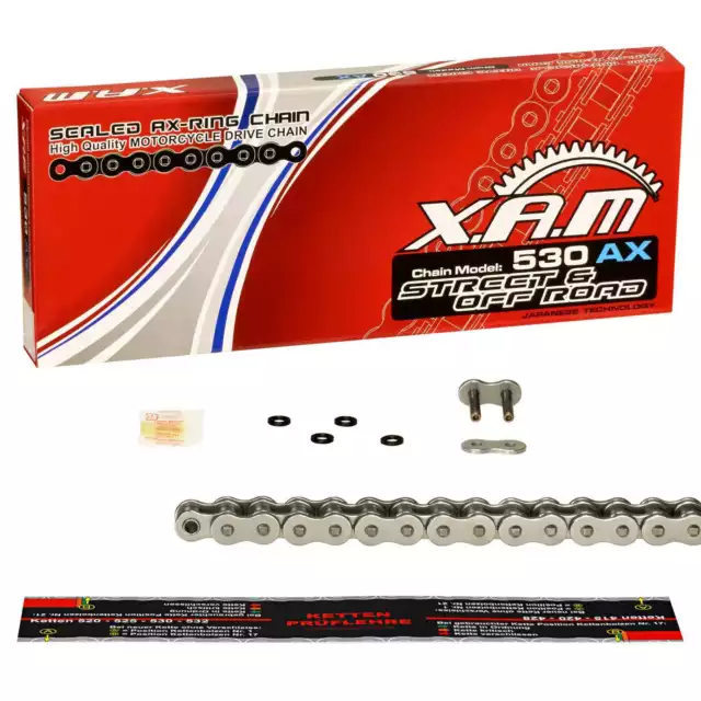 X-Ring Kette Bombardier DS 650 BajaX, Bj. 01-06 XAM extra verstärkt