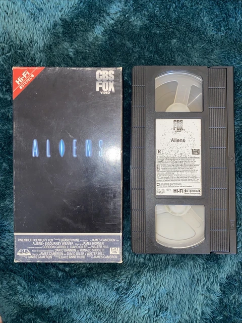 ALIENS VHS CBS Fox Hi Fi Stereo (1986 Red Label) EUR 65,76 - PicClick FR