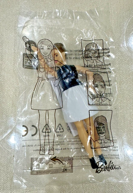 HUNGRY JACKS/ Burger King Happy Meal Toy 2022 Barbie Figure NEW
