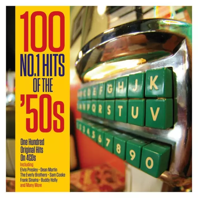 Various Artists - 100 No.1 Hits of the '50s CD (2018) Audio Quality Guaranteed