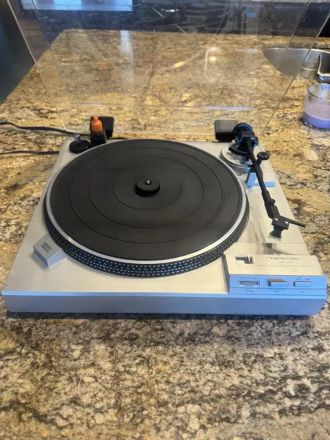 Realistic LAB-430 Turntable Direct Deive With Shure SX Cart Working Condition!!!