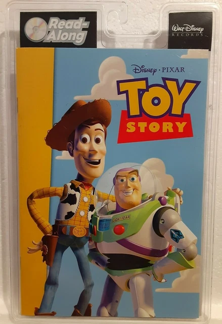 TOY STORY READ Along - Disney Pixar Audio CD & Book (1995) Factory ...