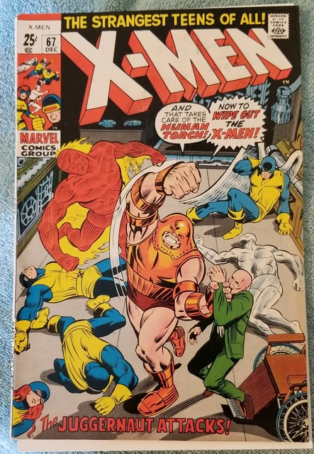 X-Men #67 (1970) Nm+  Very High Grade - Rare