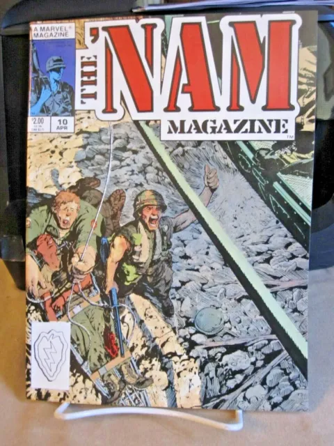 THE 'NAM Magazine Vol 1, No. 10, April 1989 reprint - A Marvel Magazine