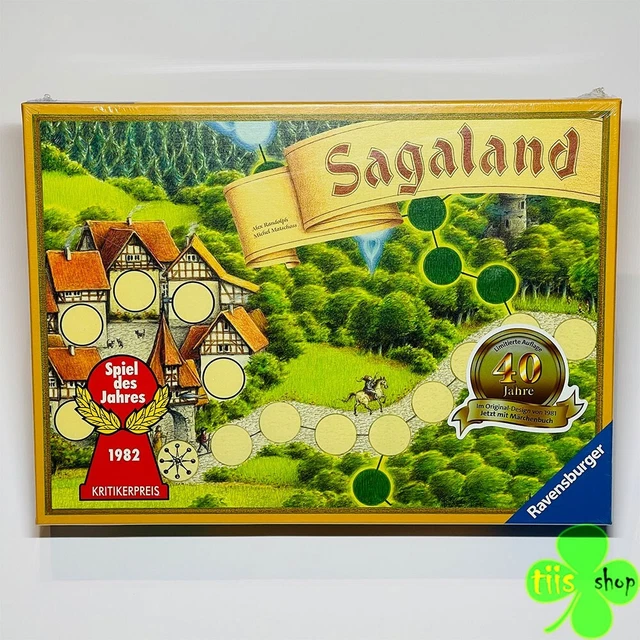 Sagaland Ravensburger Familienspiel 40 Jahre Limitierte Auflage Neu & OVP!