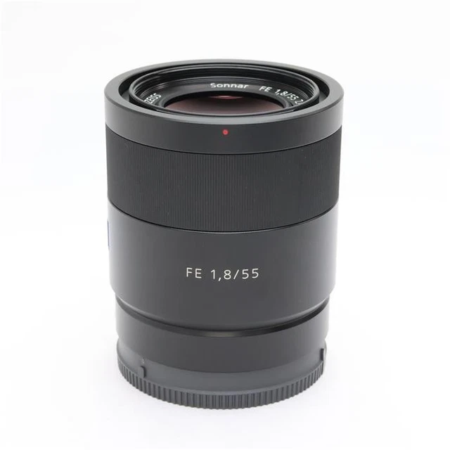 SONY SONNAR T* FE 55mm F1.8 ZA SEL55F18Z Prime Lens w/ Hood Pouch