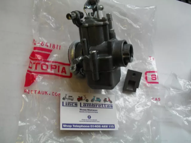 Lambretta sx special  tv li gp scootopia 20mm carburettor.