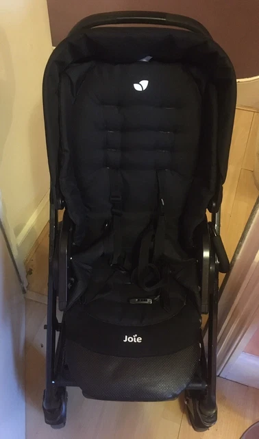 JOIE CHROME PLUS 3 In 1 Black Carbon Pushchair car seat