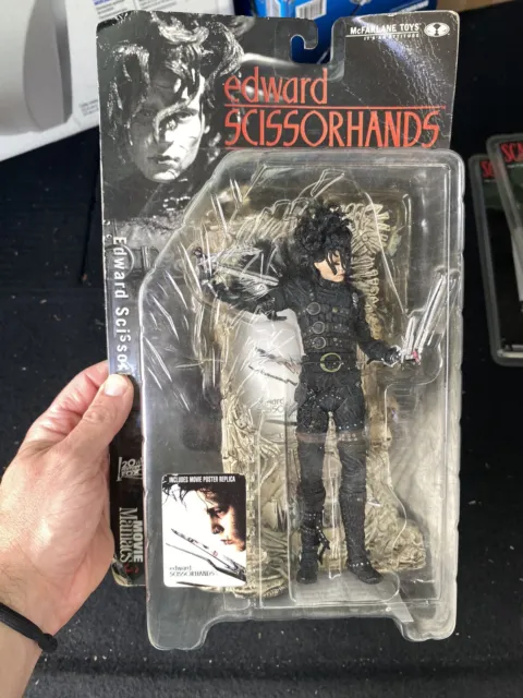 Edward Scissorhands Action Figure NEW Sealed VTG McFarlane Toys (Johnny Depp)