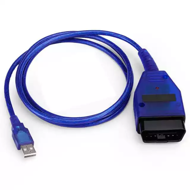 Lecteur Interface de Diagnostic USB Diagnostique Lecteur de Codes pour Auto Bleu