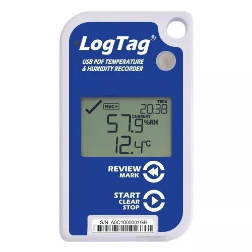 LogTag UHADO-16 Temperature and Humidity Recorder