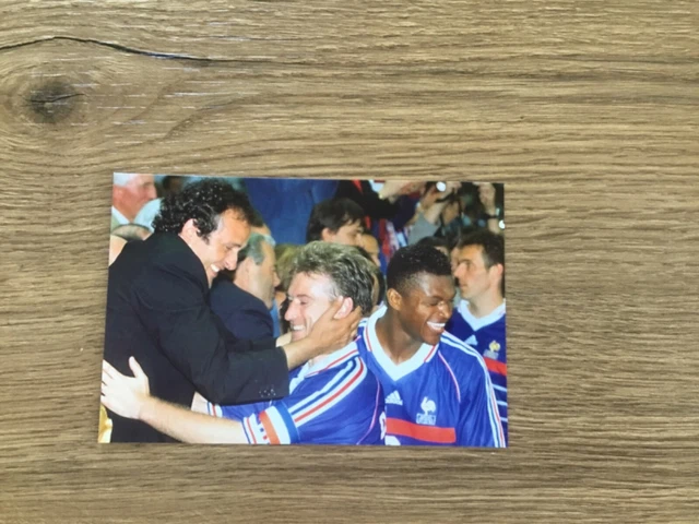 Photo De Presse Vintage Coupe Du Monde 1998 - Finale France-Brésil - Tirage Argentique 20x25 Cm