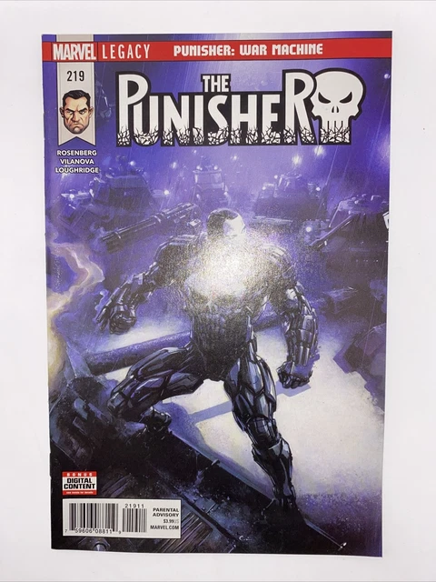 The Punisher Vol 11 #218 Variant 219 220 221 222 223 NM 1st Prints! Marvel 2018 4