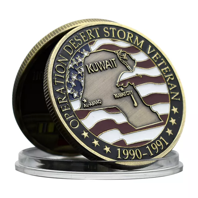 United States Kuwait War Operation Desert Storm Challenge Coin Collection Gifts