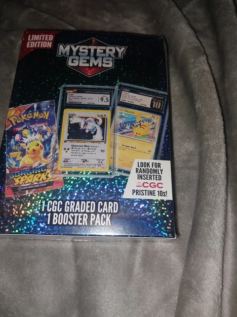POKEMON MYSTERY GEMS Box 1 Cgc Card Booster Pack Limited Edition Official  Mj #H $59.99 - PicClick