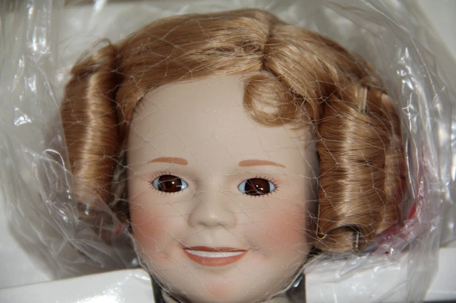 WEE WILLIE WINKIE Shirley Temple Silver Screen Doll Danbury Mint 14" W/Box 2