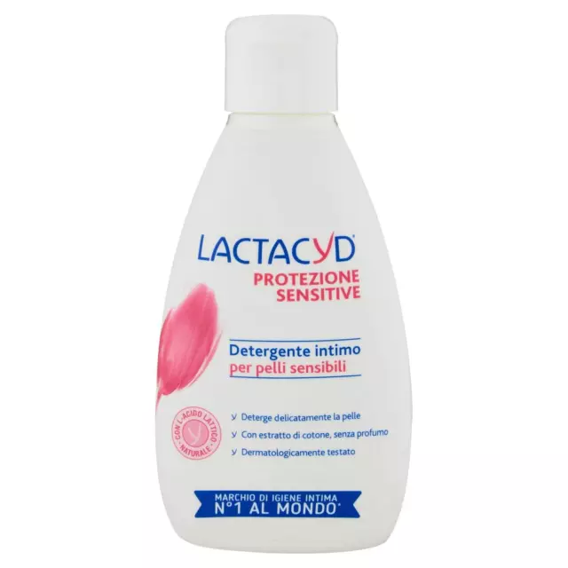 Lactacyd 154085 Detergente Intimo per Pelli Sensinili, 200 ml