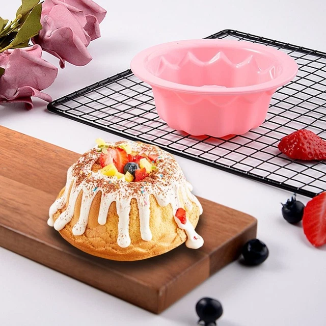 da te Vassoio da forno Stampi per torte Padelle In Silicone Mousse Torta Stampi