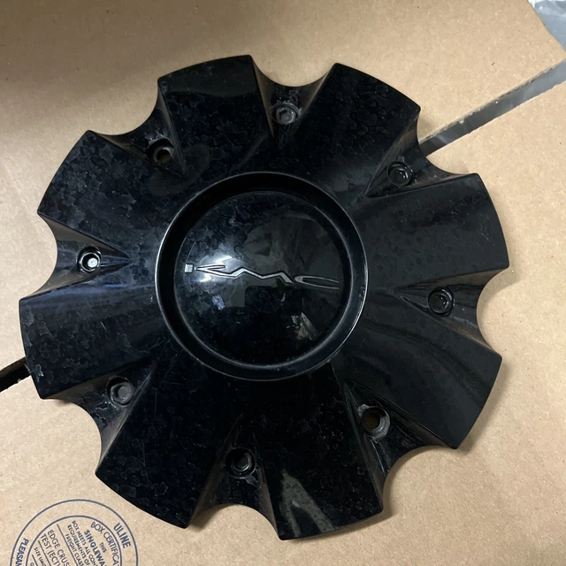 KMC KM651 Slide Gloss Black  Wheel Center Cap  841L210 A0138 3